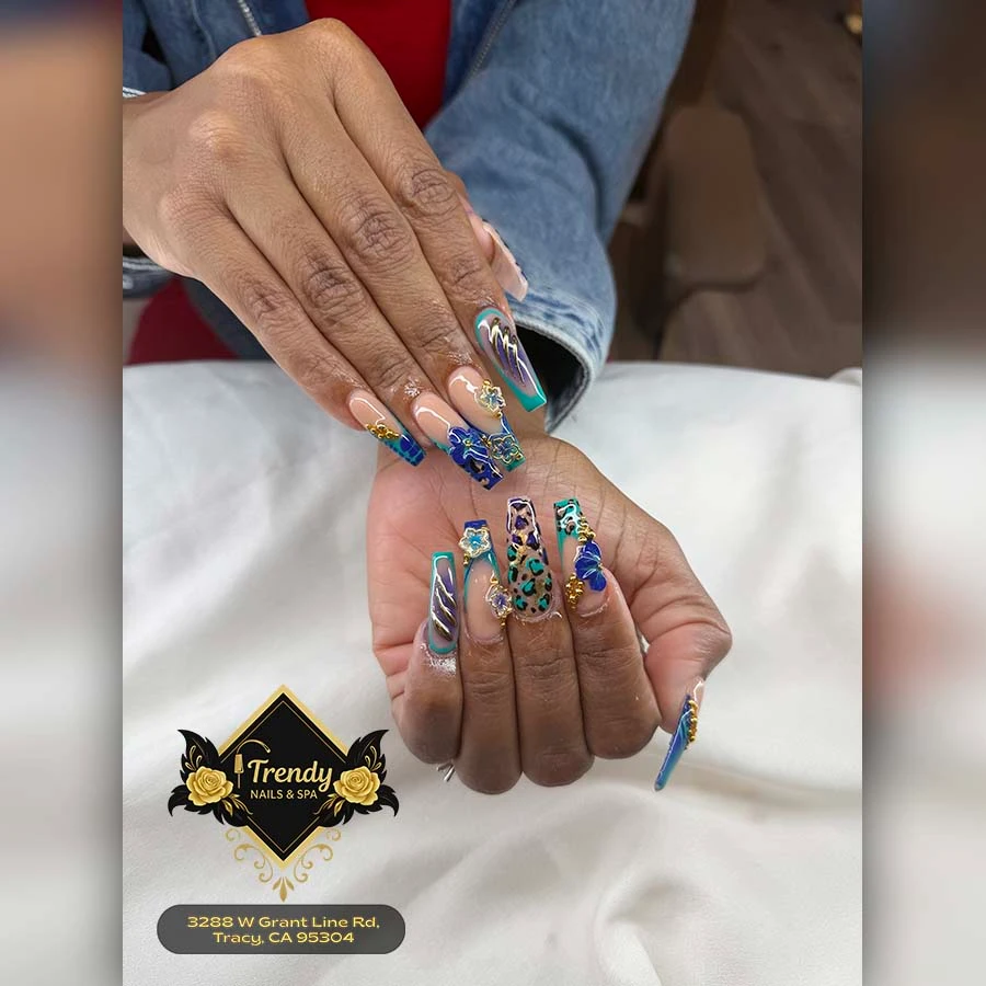 A Summer Nail Look Full of Color & Creativity